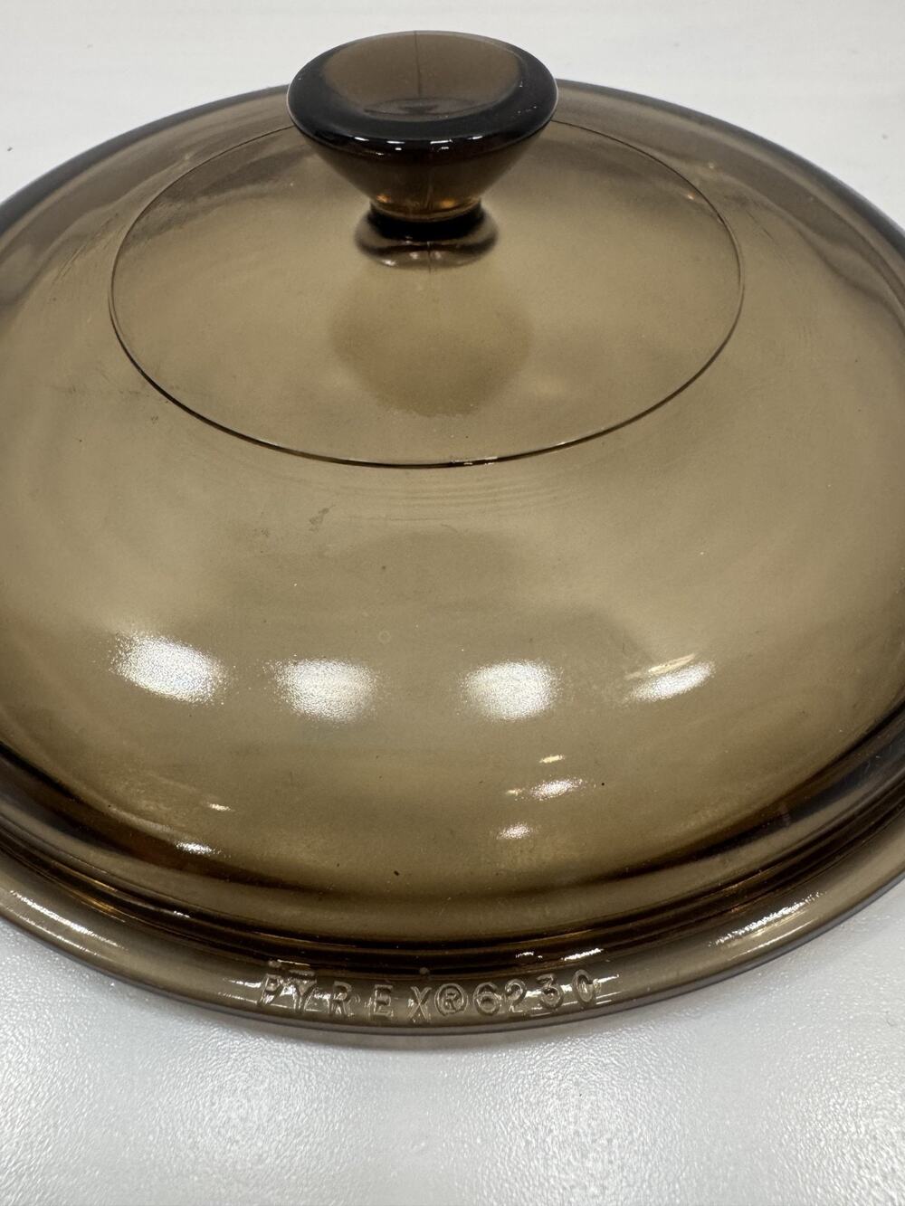 Pyrex Smoke Glass Lid 623C